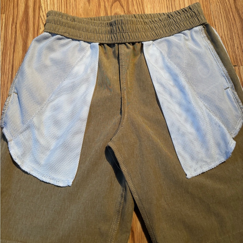 Nautica tan shorts boys